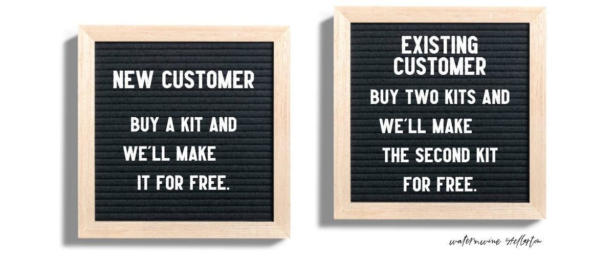 New Customer / Second Kit Special