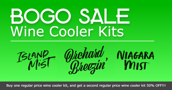 BOGO - In-Stock Wine Cooler Kits
