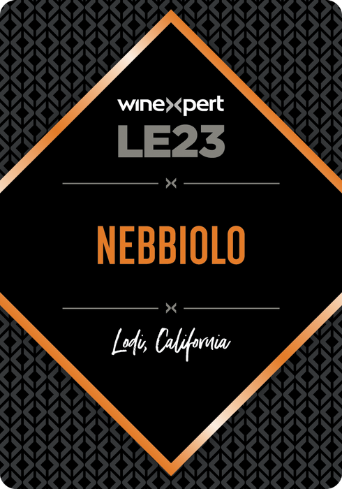 Lodi, California Nebbiolo - LE23 - Available Feb. 2024