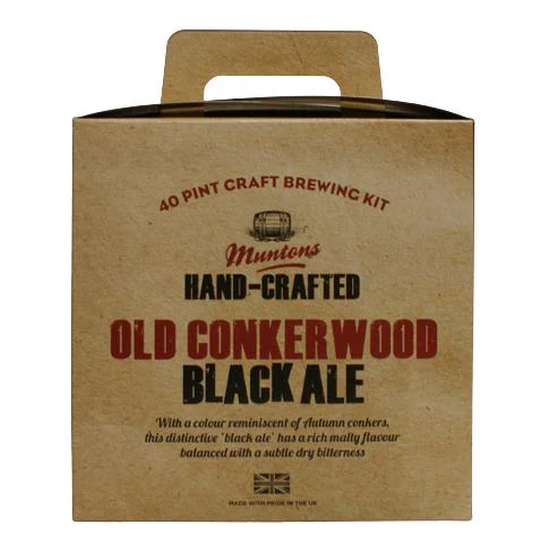 Old Conkerwood Black Ale, Hand Crafted Series, Muntons