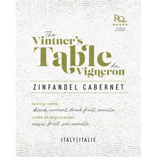Italy Zinfandel Cabernet - RQ26 - Available Nov. 2025