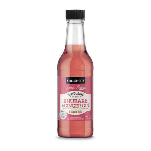 Rhubarb Ginger Gin, Select