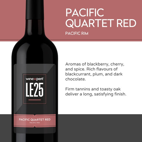 Pacific Rim - Pacific Quartet Red (with grape skins) - LE25 - Available Apr. 2026 - Pre-Order
