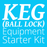 Keg Starter Kit (6.5 Gallon Ball Lock, New)