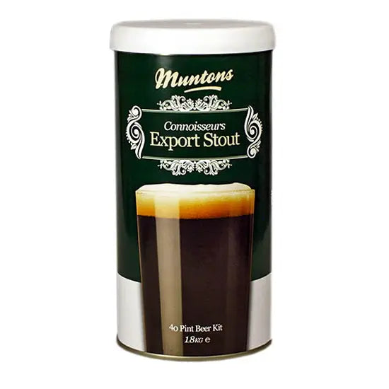 Export Stout (1.8kg), Muntons Connoisseurs Range