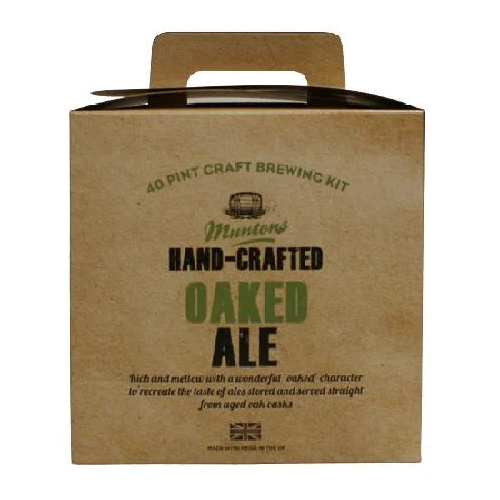 Oaked Ale, Hand Crafted Series, Muntons