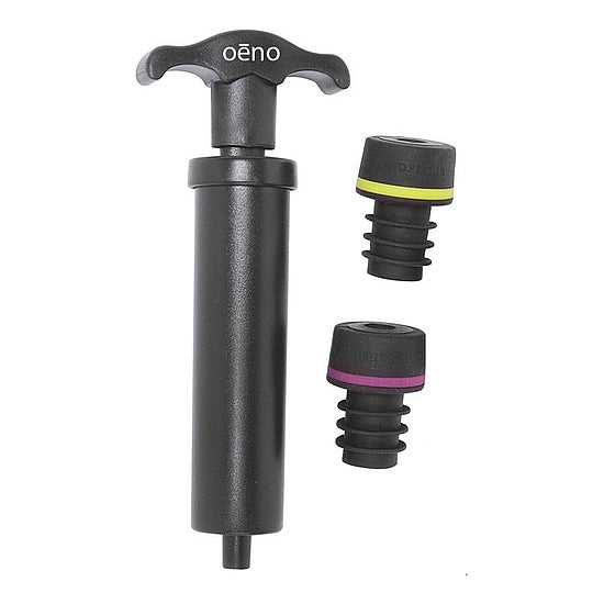Oeno-Vac Pump with Two Stoppers