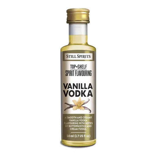Vanilla Vodka, Top Shelf