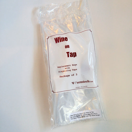 Wine on Tap Bags, 7.5L