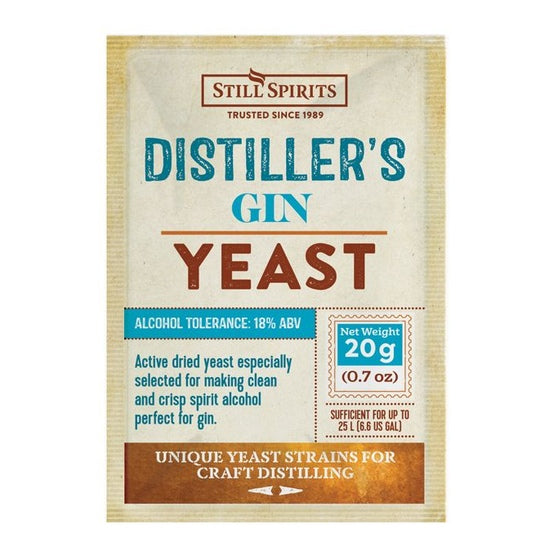 Distiller's Yeast, Gin