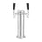 Dual Tower, Stainless Steel Faucet Kit, Sanke