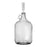 Glass Jug, 1 US Gal (3.79 L), Clear, with Cap and Airlock