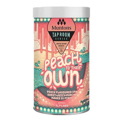 Peach Flavoured IPA, Tap Room Series, Muntons