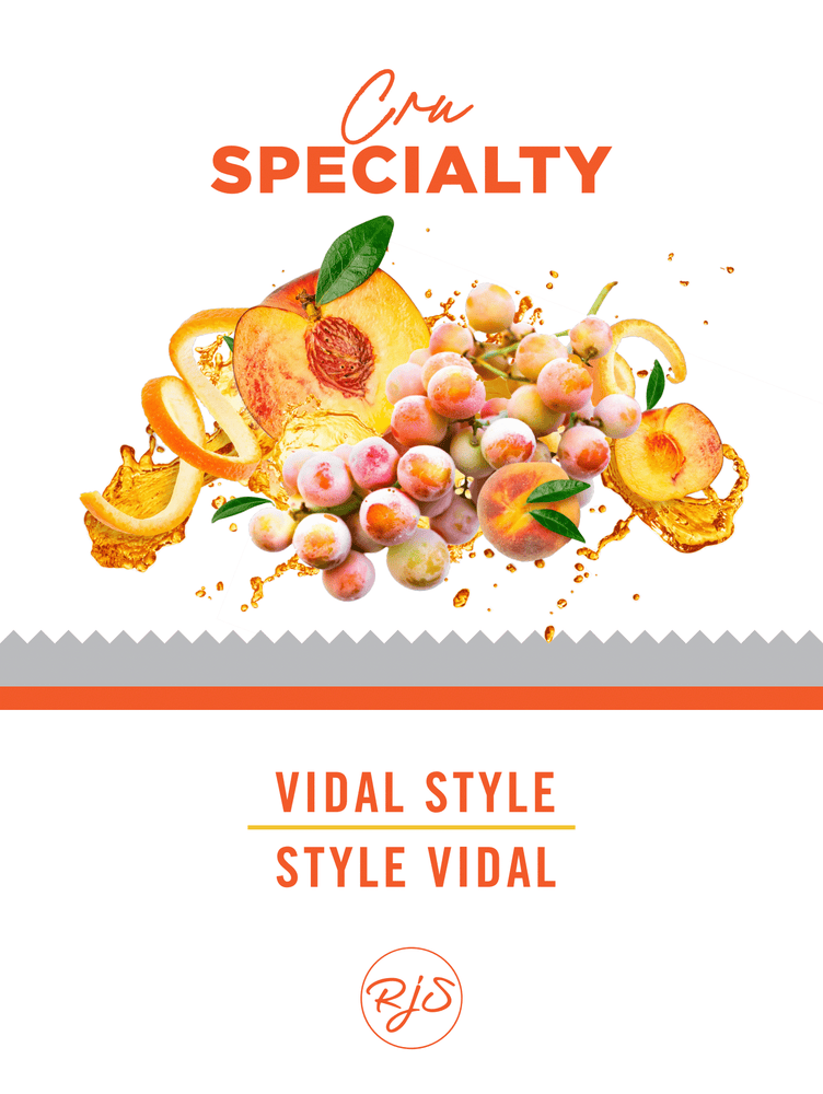 Vidal Style Dessert Wine, Cru Specialty
